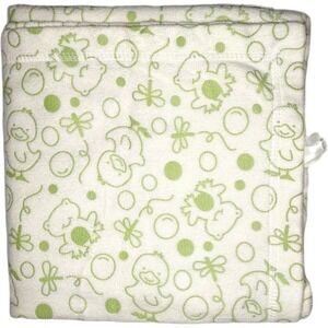Kidsline White Green Frog Baby Blanket Duck Bubble Soft Dragonfly Lovey EUC